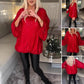 🎁Weihnachts-Specials 50% RABATT✨Modisch Elegant Pailletten Rundhalsausschnitt Langärmlig✨