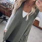 🥰Heißer Verkauf 50% Rabatt👗Damesgilet met losse V-hals en zakken