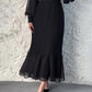 💃Was soll ich neuen Jahr anziehen?🥰Sophisticated long pleated dress