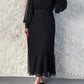 💃Was soll ich neuen Jahr anziehen?🥰Sophisticated long pleated dress