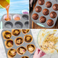 🔥Heißer Verkauf 50% Rabatt🧁Silikon-Kuchenformen-Set für einfaches Backen
