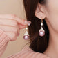 💘Valentinstag Spezial💘📿Vintage Elegante Zirkonia Imitation Perlenkette & Ohrringe
