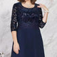 👗Frühling Neu Begrenzte Zeit 50% Rabatt✨Elegance Spitzenkleid in Übergröße