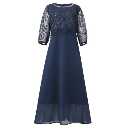 👗Frühling Neu Begrenzte Zeit 50% Rabatt✨Elegance Spitzenkleid in Übergröße