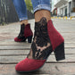 👢Frühjahrsangebote 50% RABATT✨Damen High Heels mit eleganter Spitze