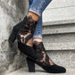 👢Frühjahrsangebote 50% RABATT✨Damen High Heels mit eleganter Spitze