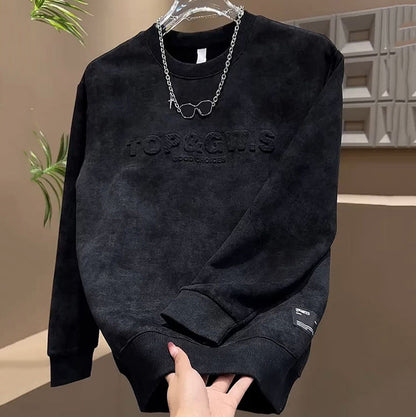 🔥2025 Heißer Verkauf 50% RABATT✨Lässiges Herren Sweatshirt mit Rundhalsausschnitt