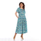 🎉Begrenzte Zeit 50% Rabatt💥 Chiffonkleid mit Sommermuster