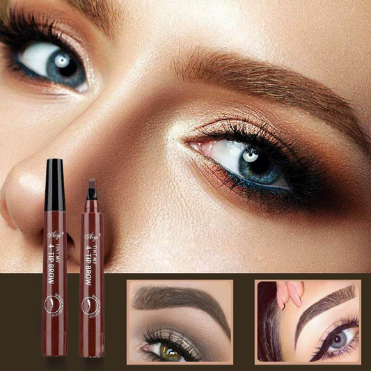 🎁 KAUFE 1, ERHALTE 1 GRATIS! 💞✨ 4-Punkte-Augenbrauenstift – Präzise & einfach anzuwenden 🖌️🌟