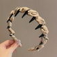 ✨2025 brandneues Design💎💇Strass-Haarband mit Zähnen für Frauen