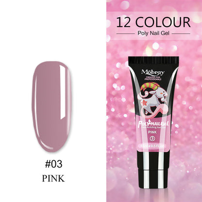 Poly Nail Gel für schnelle Nagelverlängerung