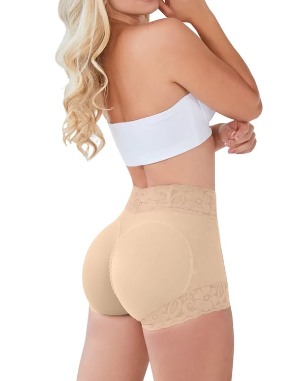 Frauen Spitze Klassisch Täglich Tragen Body Shaper Hintern Lifter Panty Glättender Slip