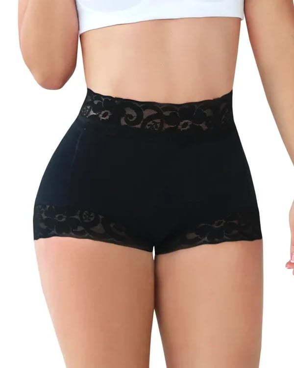 Frauen Spitze Klassisch Täglich Tragen Body Shaper Hintern Lifter Panty Glättender Slip