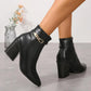 🎁Großes Geschenk! Damen spitz zulaufende Schuhe mit hohem Absatz und seitlichem Reißverschluss
