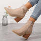 🎁Großes Geschenk! Damen spitz zulaufende Schuhe mit hohem Absatz und seitlichem Reißverschluss