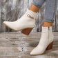 🎁Großes Geschenk! Damen spitz zulaufende Schuhe mit hohem Absatz und seitlichem Reißverschluss