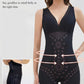 Einteilige, hüftstraffende und bauchkontrollierende Shapewear zum Ausziehen nach hinten