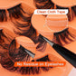 🎊Weihnachts-Superrabatt🎊[Bestes Geschenk für Sie] Flauschige einzelne Cluster-Wimpern im natürlichen Look