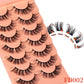 🎊Weihnachts-Superrabatt🎊[Bestes Geschenk für Sie] Flauschige einzelne Cluster-Wimpern im natürlichen Look
