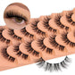 🎊Weihnachts-Superrabatt🎊[Bestes Geschenk für Sie] Flauschige einzelne Cluster-Wimpern im natürlichen Look